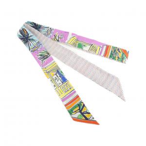 エルメス RAYURES D'ETE ツイリーツインズ 563850S スカーフ