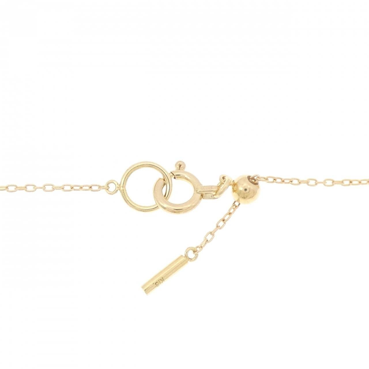 K18YG ダイヤモンド ネックレス 0.127CT