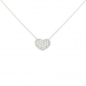ポンテヴェキオ ハート ネックレス 0.40CT