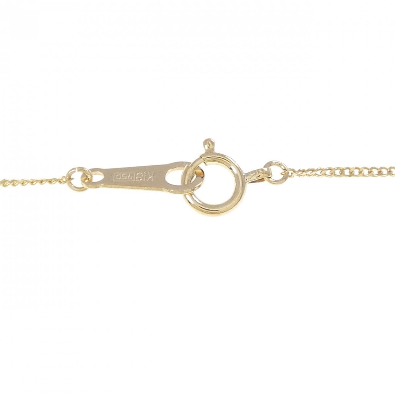 K18YG ダイヤモンド ネックレス 0.04CT