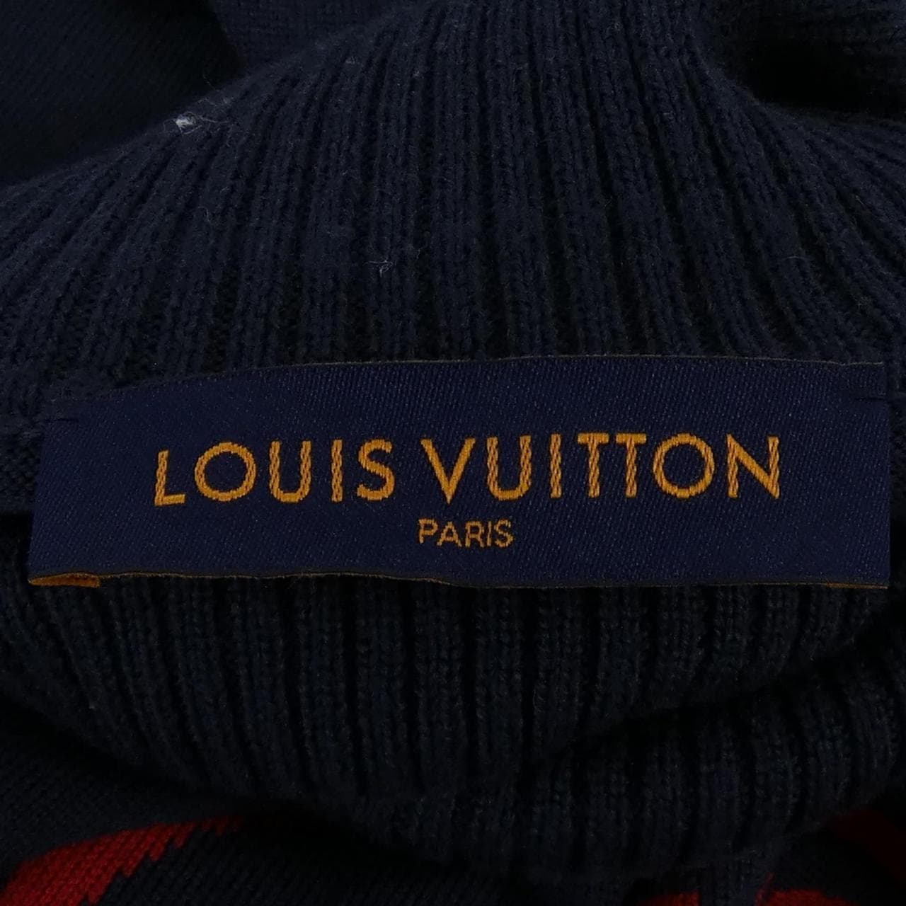 ルイヴィトン LOUIS VUITTON インタルシアハートタートルネック [日本限定] HMN05WZLL NIGO ニット