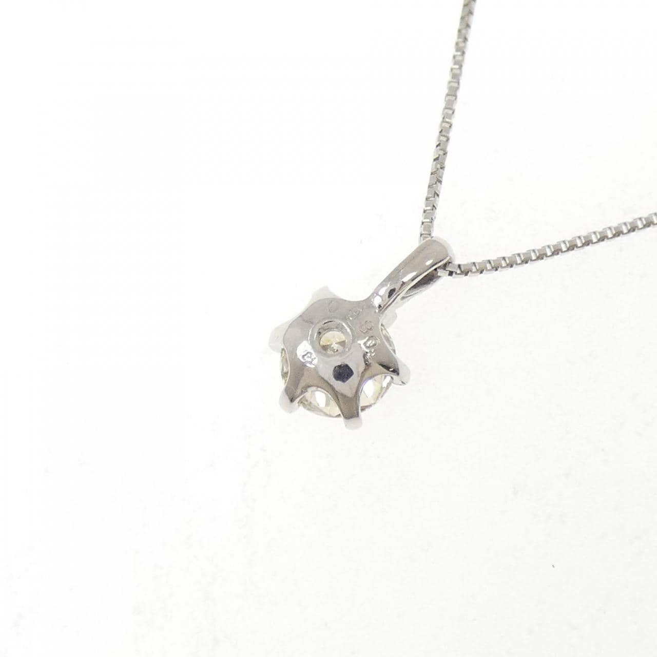 PT850 ソリティア ダイヤモンド ネックレス 0.380CT
