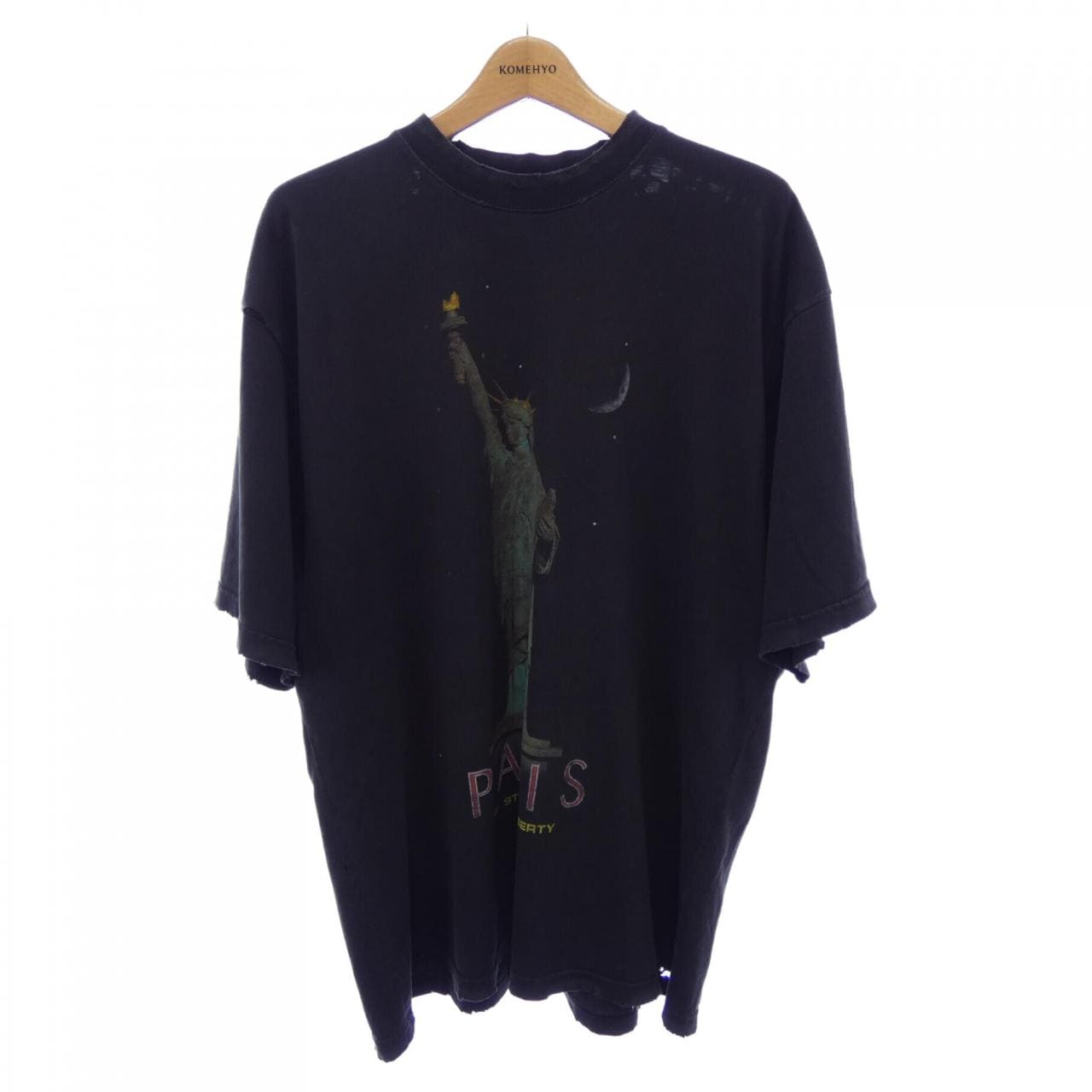 BALENCIAGA Paris Liberty 764235 TQVR9 Unisex T-shirt