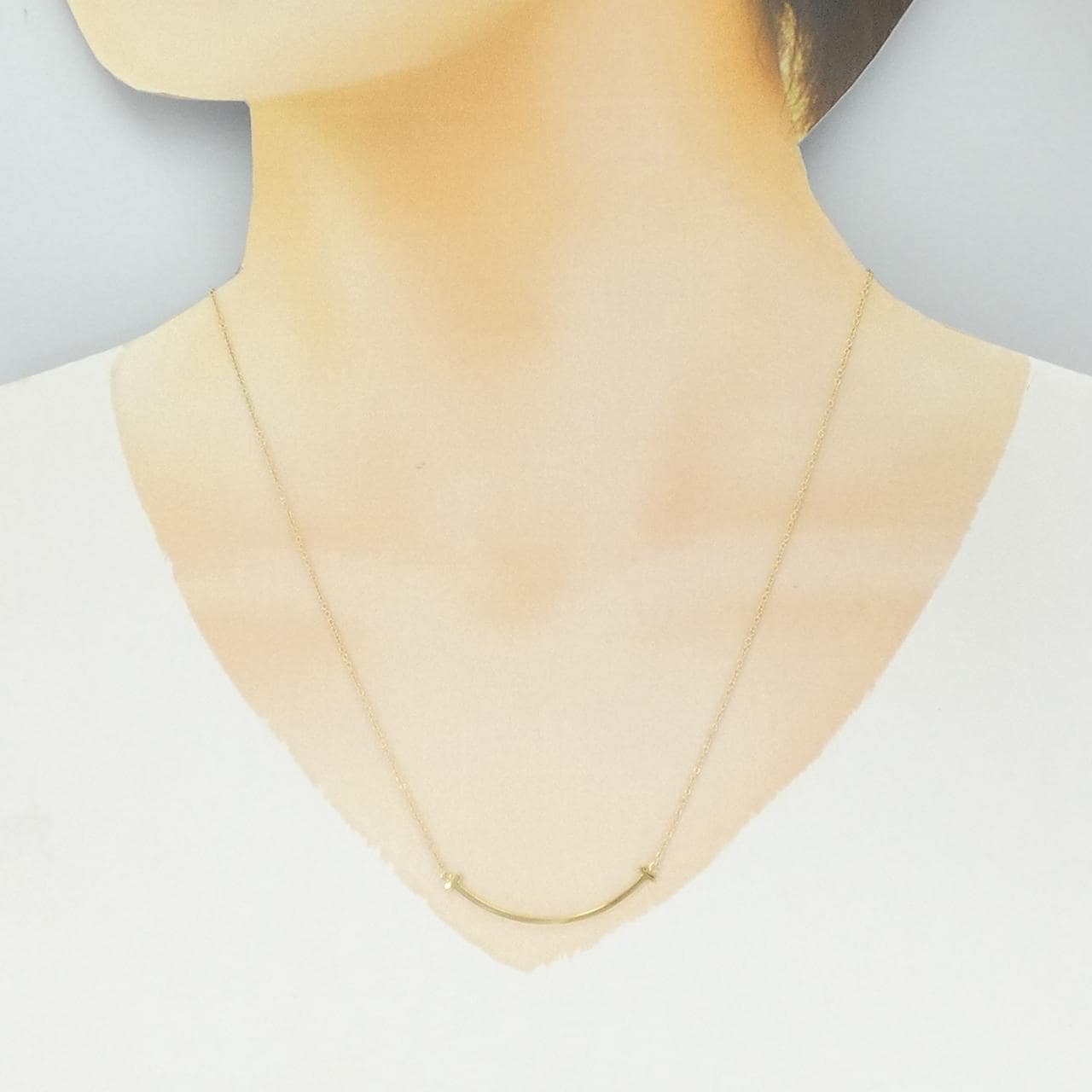 ティファニー Tスマイル スモール ネックレス