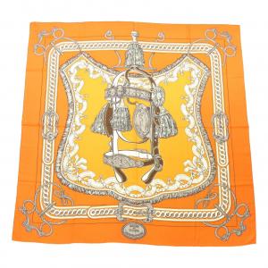 エルメス HERMES BRIDE DE COUR REMIX H243579S カレジェアン140 ショール