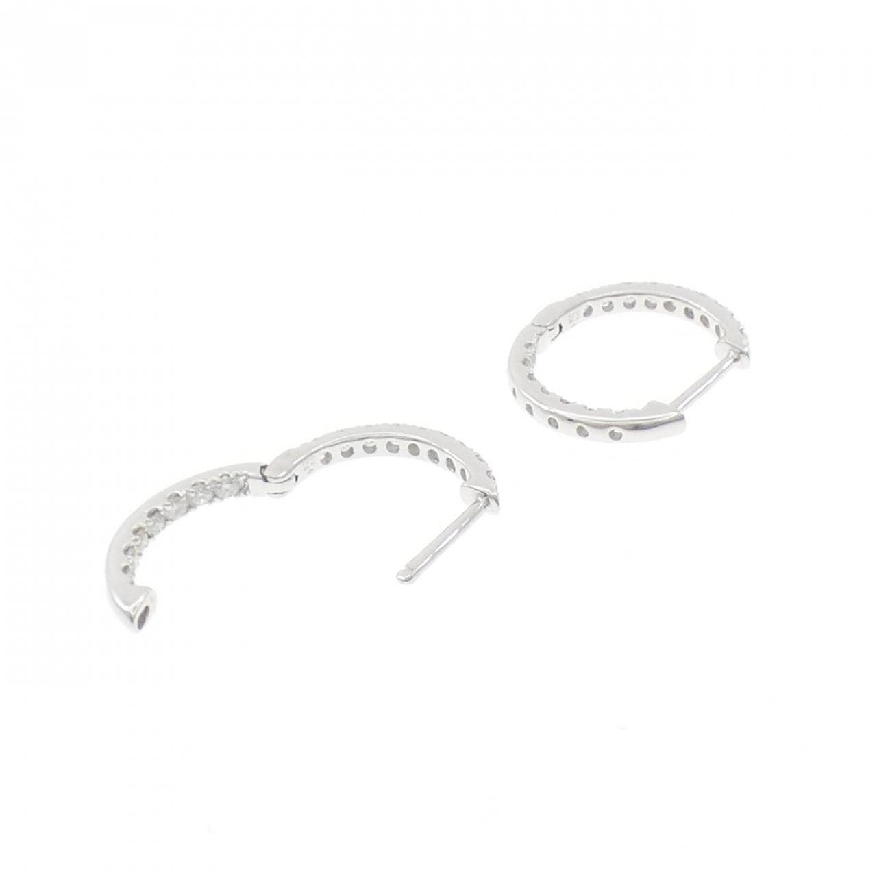 ジーエスティービー ダイヤモンド ピアス 0.44CT