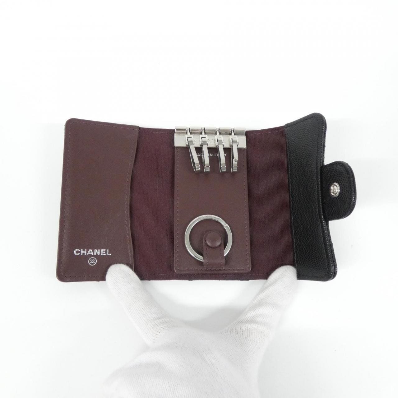 シャネル タイムレスクラシック ライン AP0222 キーケース