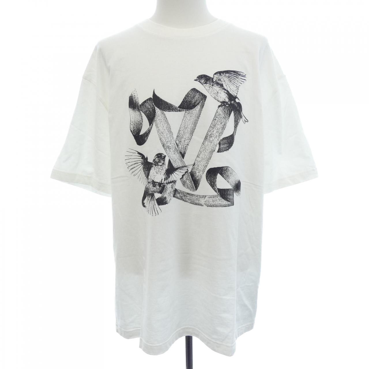 ルイヴィトン LOUIS VUITTON プリンテッドコットンTシャツ HPY83WNPG Tシャツ