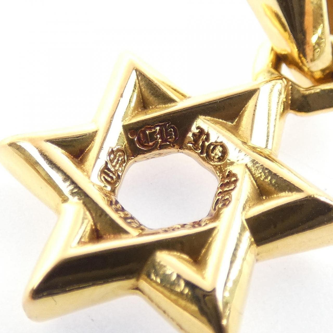 クロムハーツ CHROME HEARTS CH STAR OF DAVID GLD 202033724GLDXXX028 ペンダント