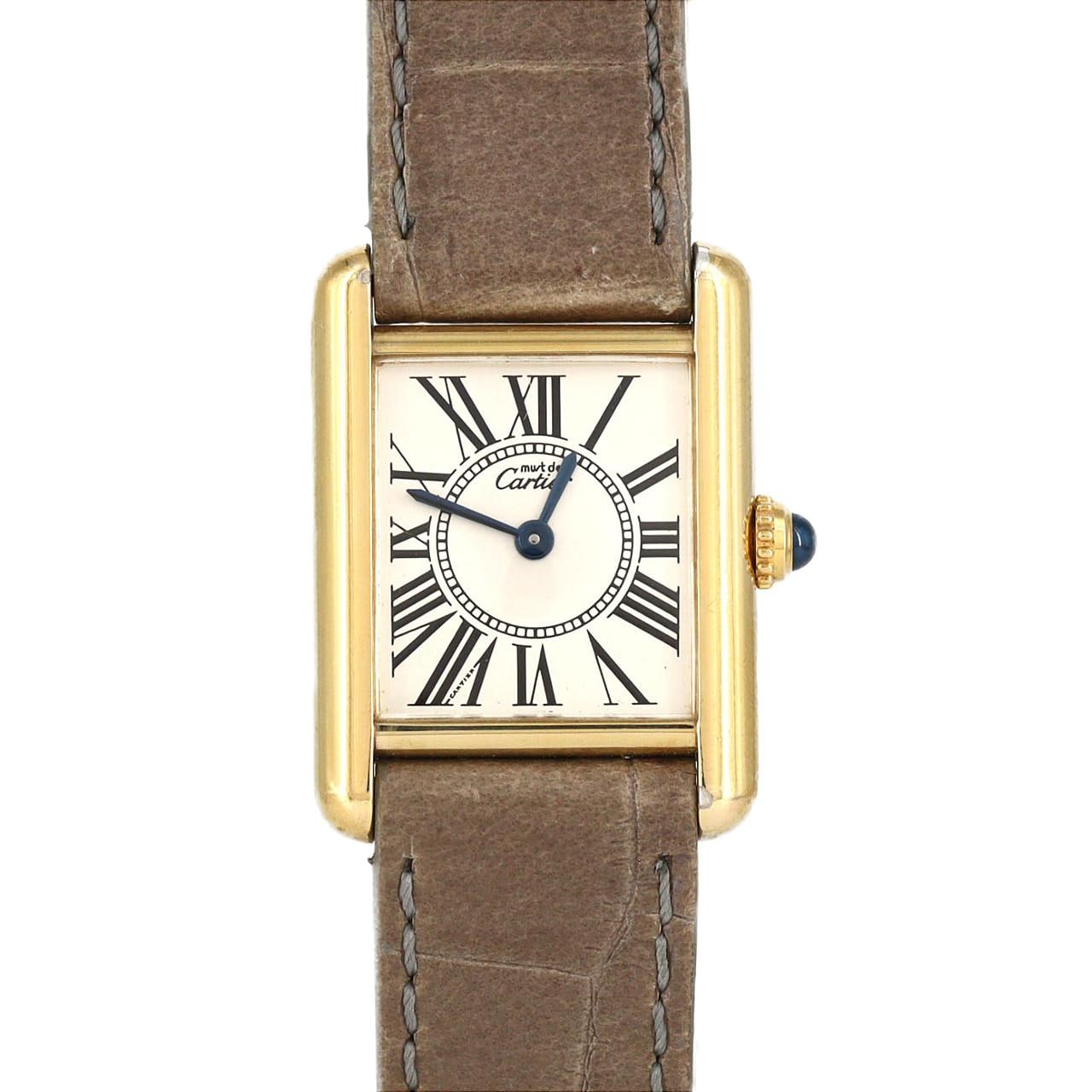 【ノーメンテナンス還元価格】カルティエ マストタンクSM GP W1005554 GP クォーツ