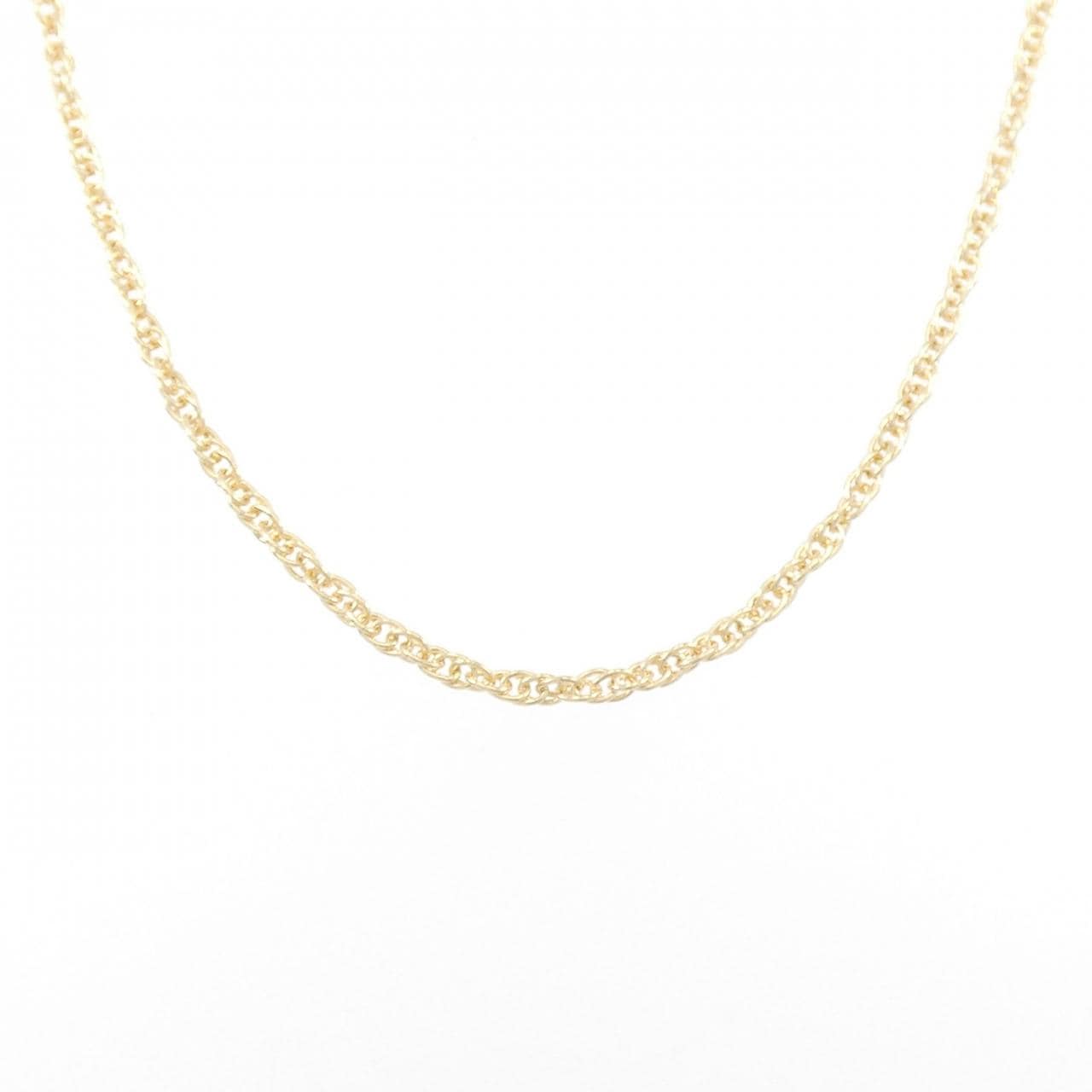 K18YG chain necklace