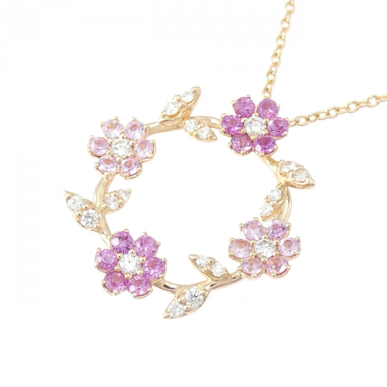 ポンテヴェキオ サファイヤ ネックレス 0.50CT