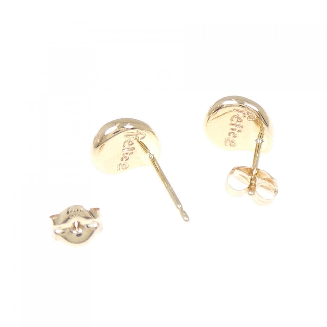 ポンテヴェキオ K10YG ピアス