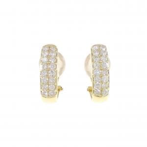 K18YG ダイヤモンド ピアス 1.057CT