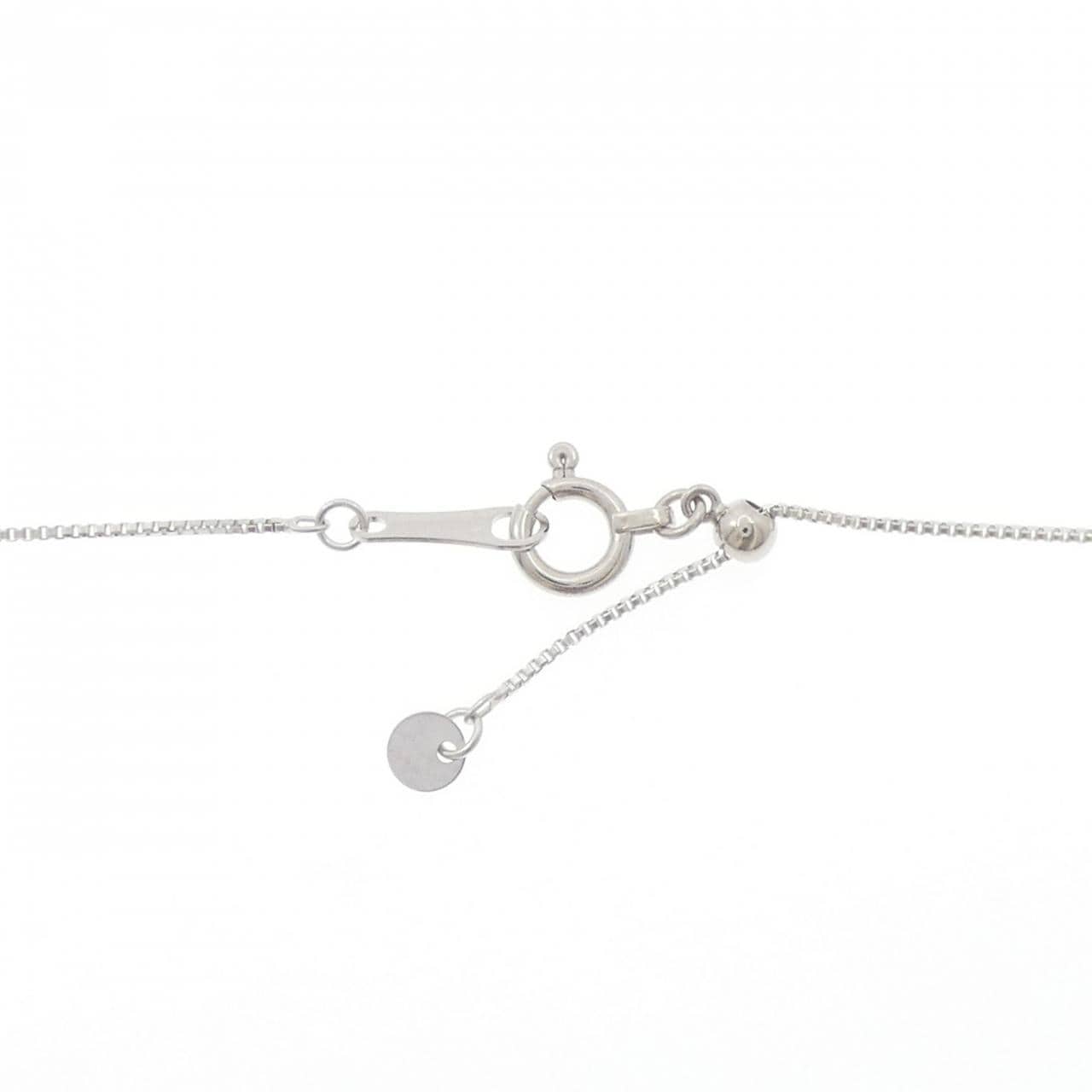 K18WG 2WAY ダイヤモンド ネックレス 0.356CT