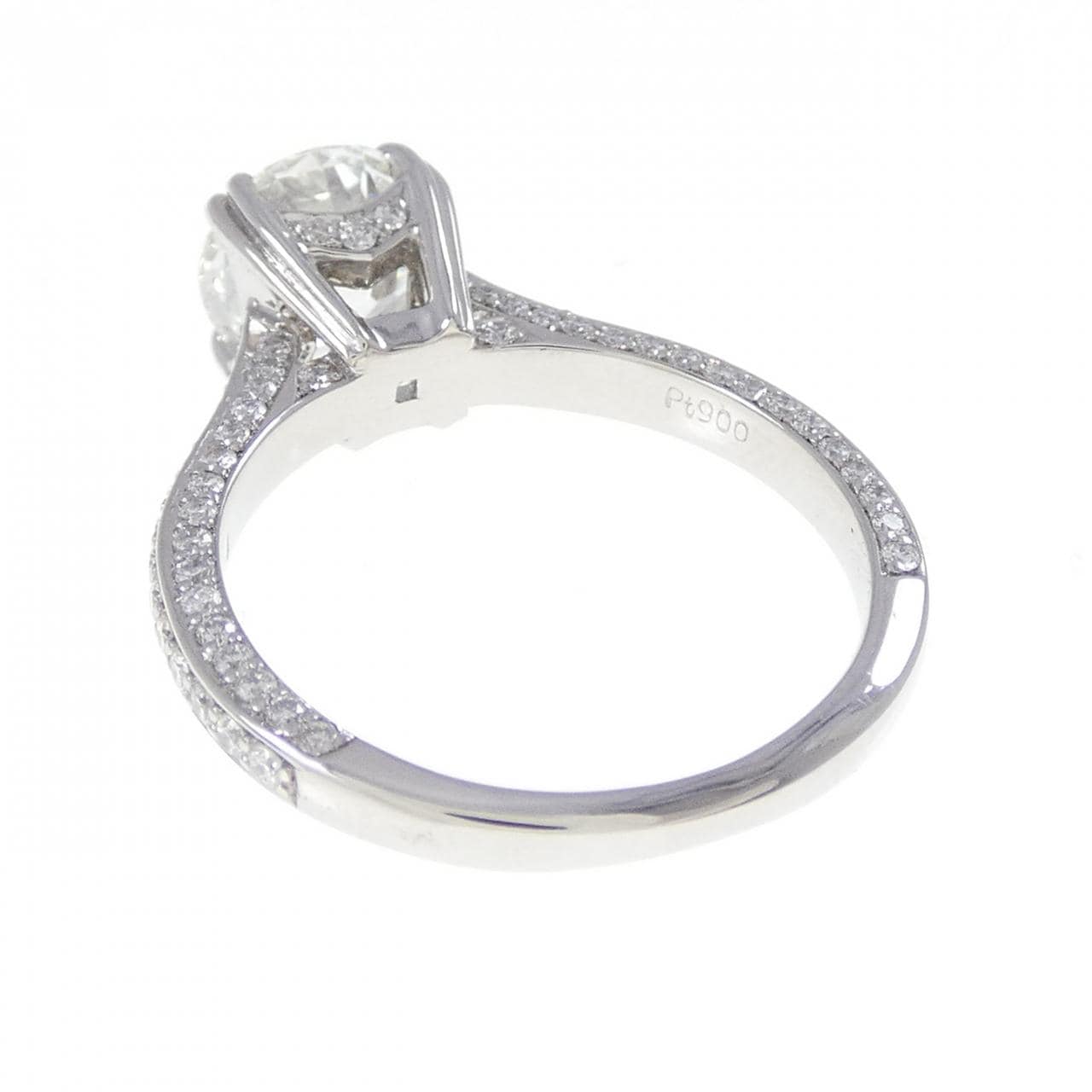 PT900 ダイヤモンド リング 1.34CT H VVS2 3EXT