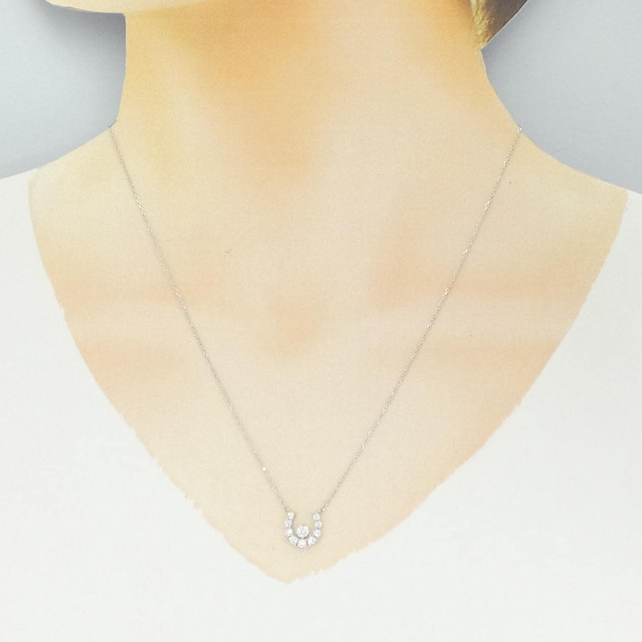 モニッケンダム ダイヤモンド ネックレス 0.32CT