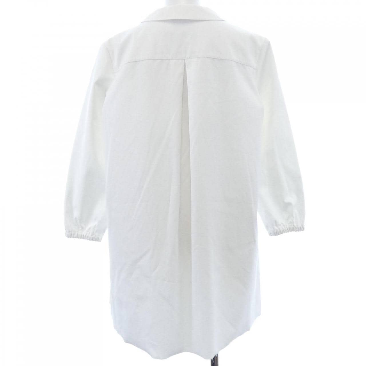 ミュウミュウ MIU MIU POPLIN AND JERSEY MINI-DRESS MF5552 SOOO 15T9 コート