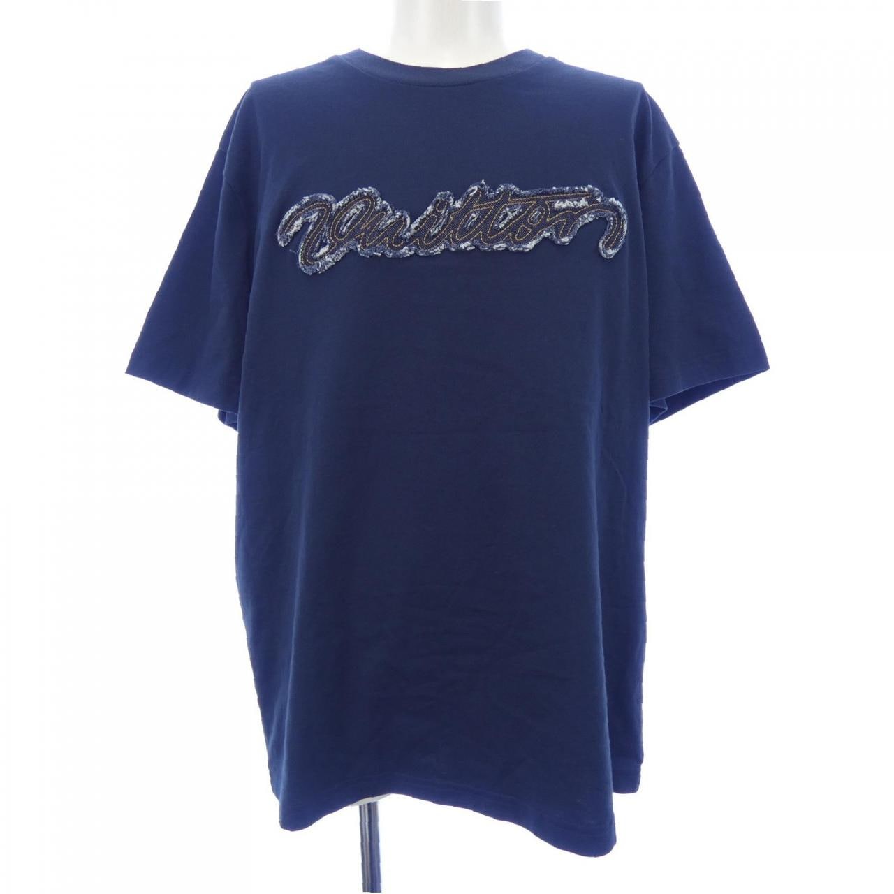 ルイヴィトン LOUIS VUITTON デニムシグネチャー Tシャツ HVY22WNPG Tシャツ