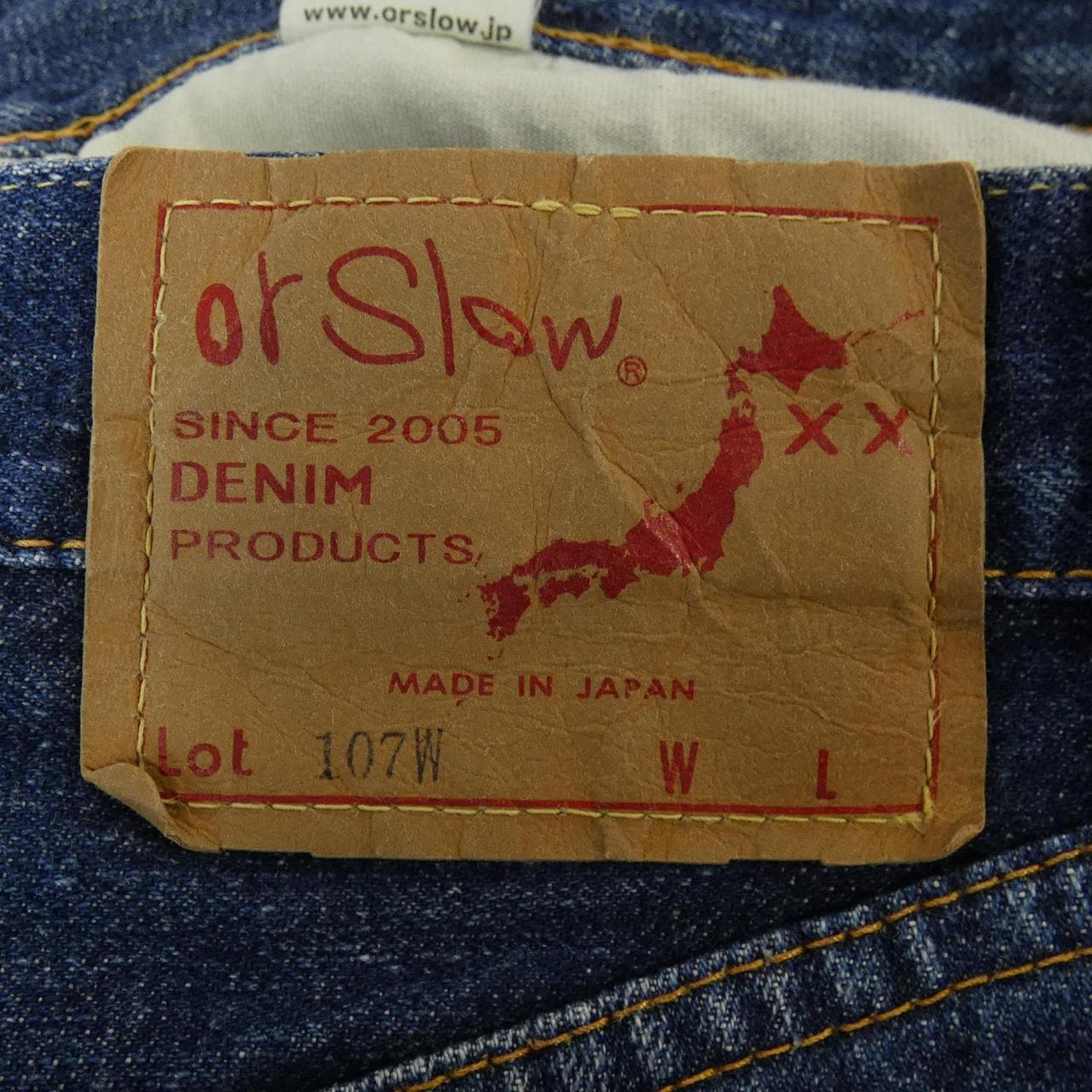 オアスロウ OR SLOW ジーンズ