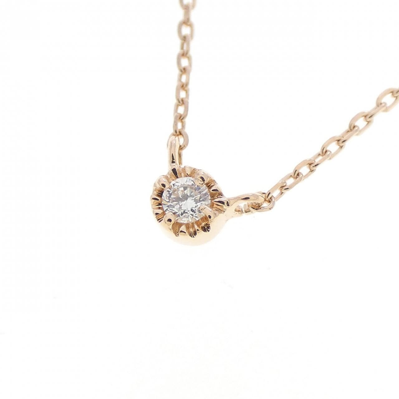 エテ ダイヤモンド ネックレス 0.02CT
