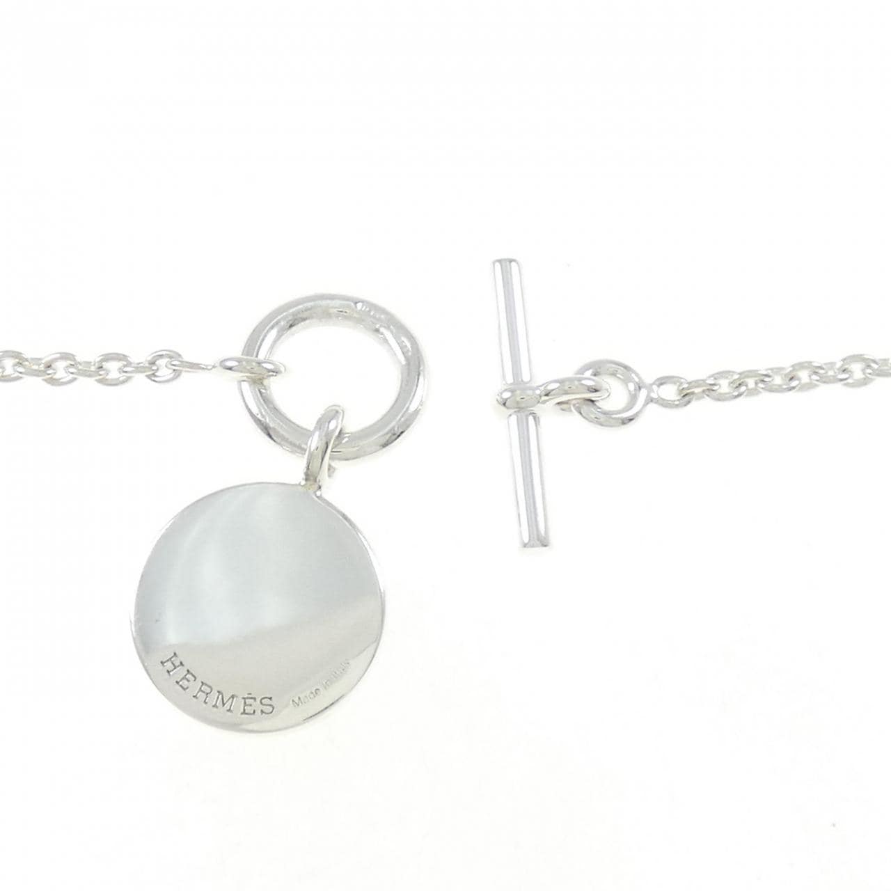 HERMES amulettes H 五彩紙屑項鍊
