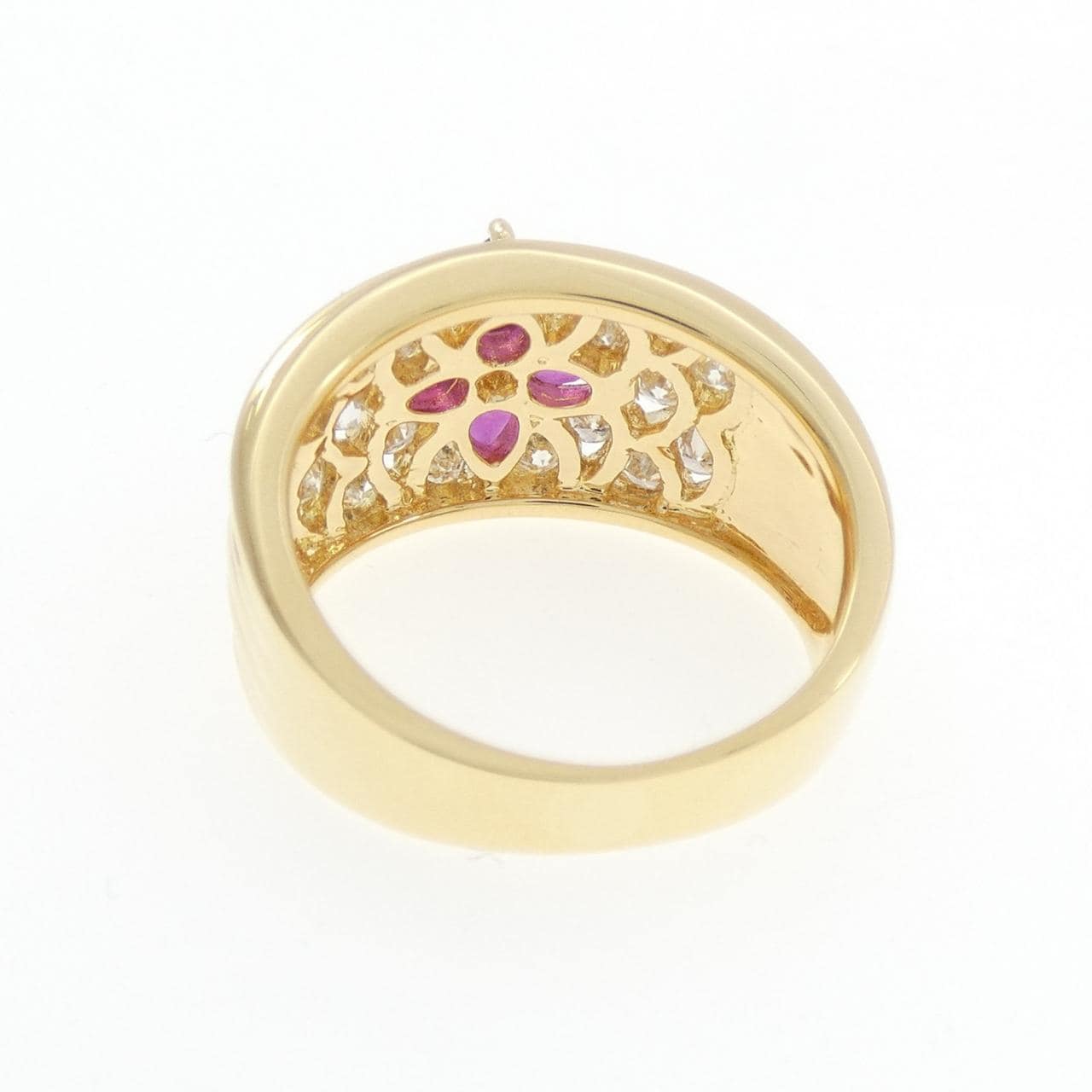 K18YG紅寶石戒指0.75CT