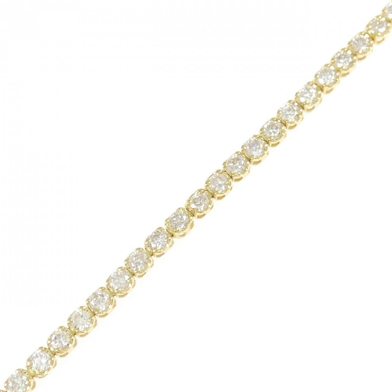 K18YG ダイヤモンド ブレスレット 2.00CT