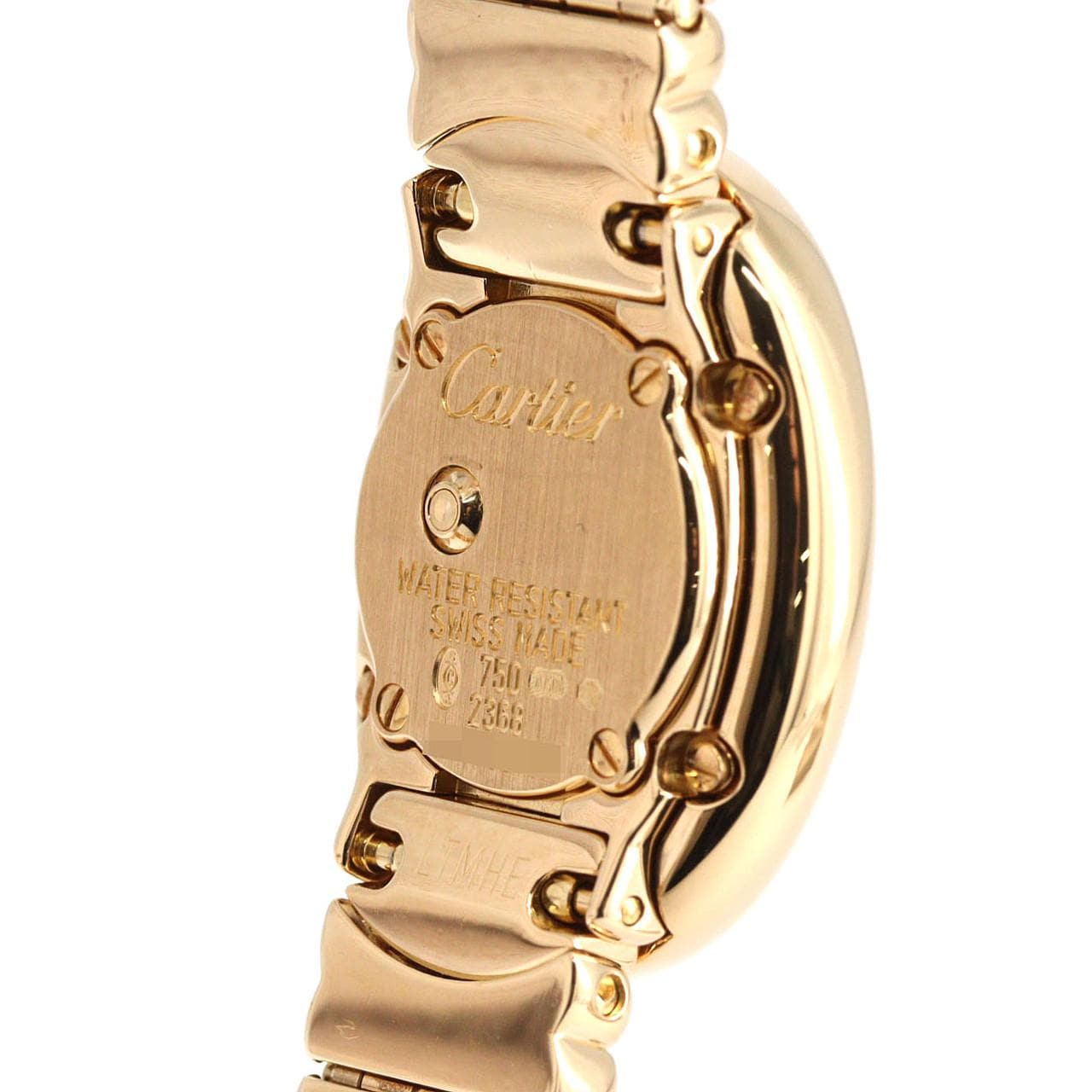 カルティエ ミニベニュワール YG W15109D8 YG クォーツ