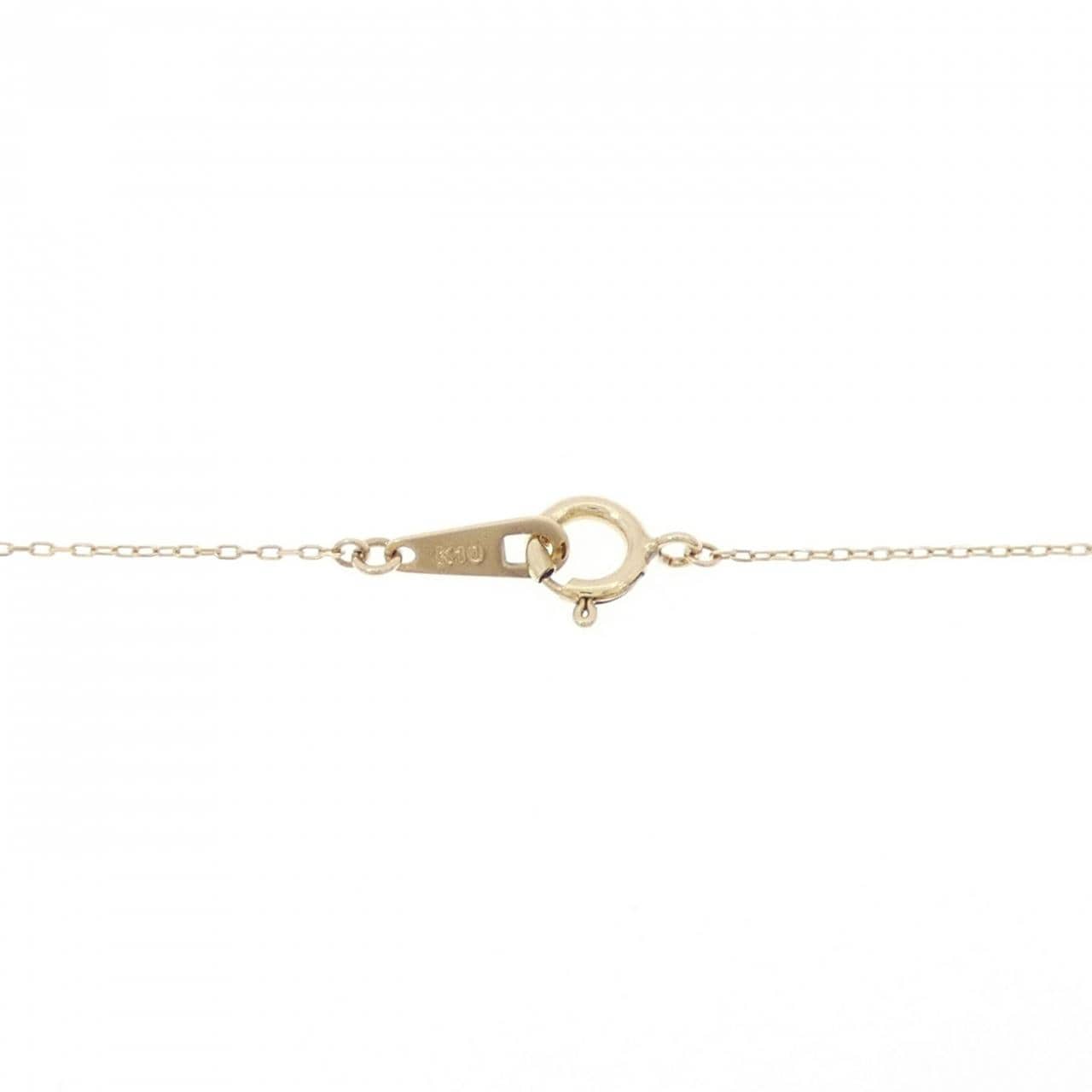 K10YG クロス ネックレス