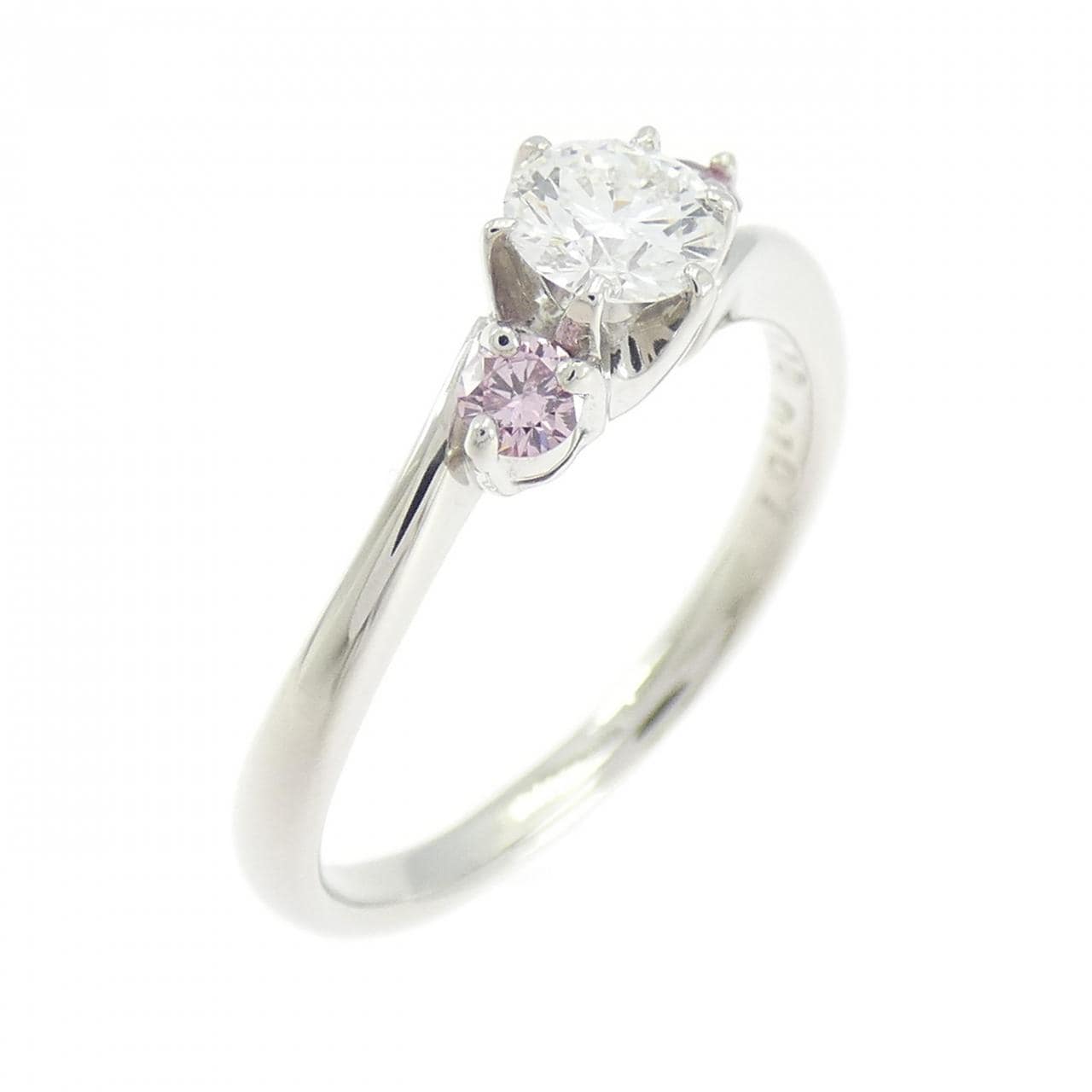 PT900 ダイヤモンド リング 0.310CT E VS1 VG