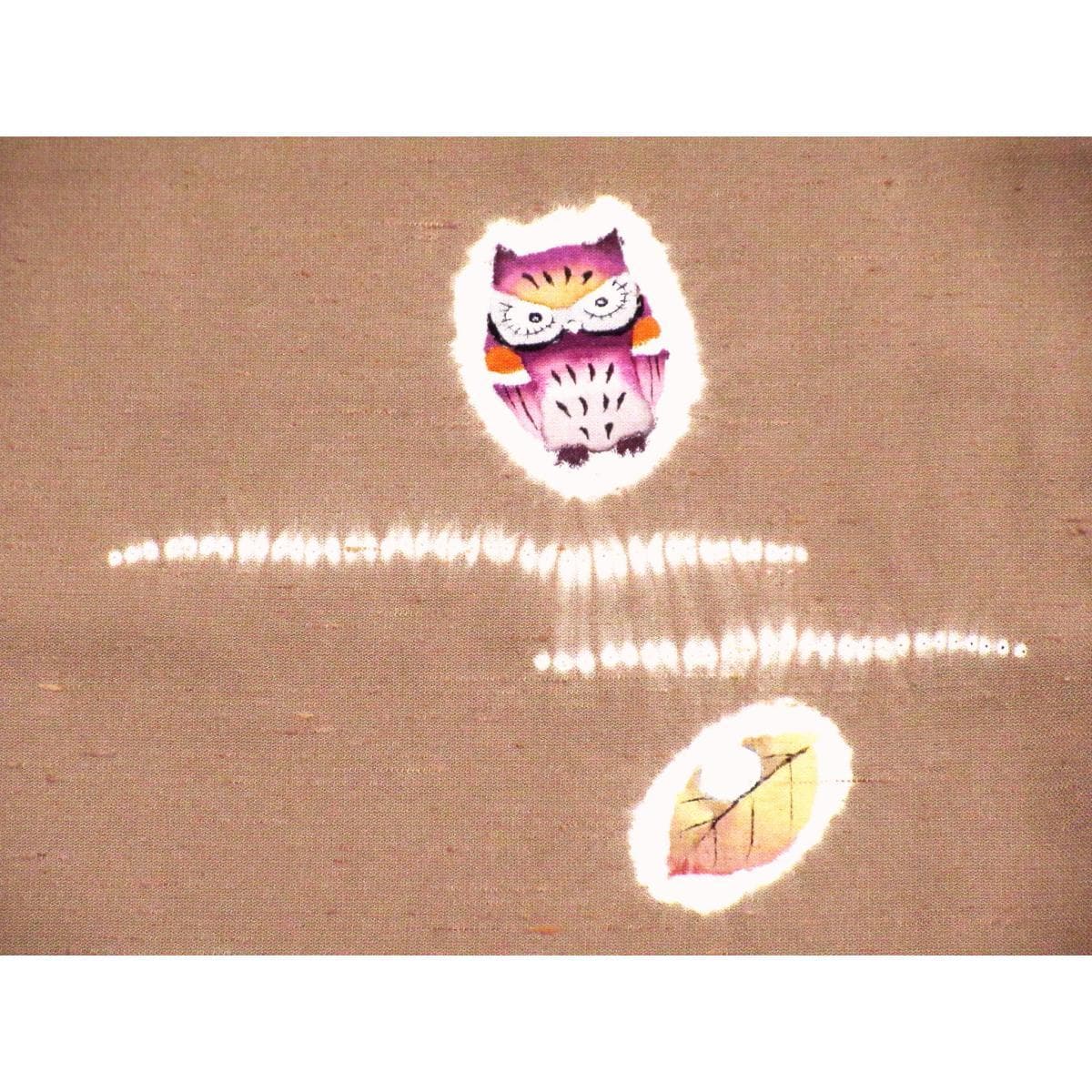 紬　絞り入　身幅Ｌ寸