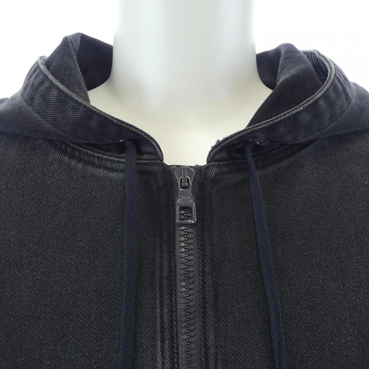 ルイヴィトン LOUIS VUITTON ジップスローデニムフーディウィズサッシュアンドパッチ HHA61WRDH ブルゾン