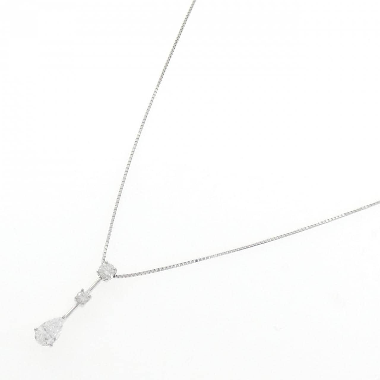 PT900/PT850 ダイヤモンド ネックレス 0.444CT