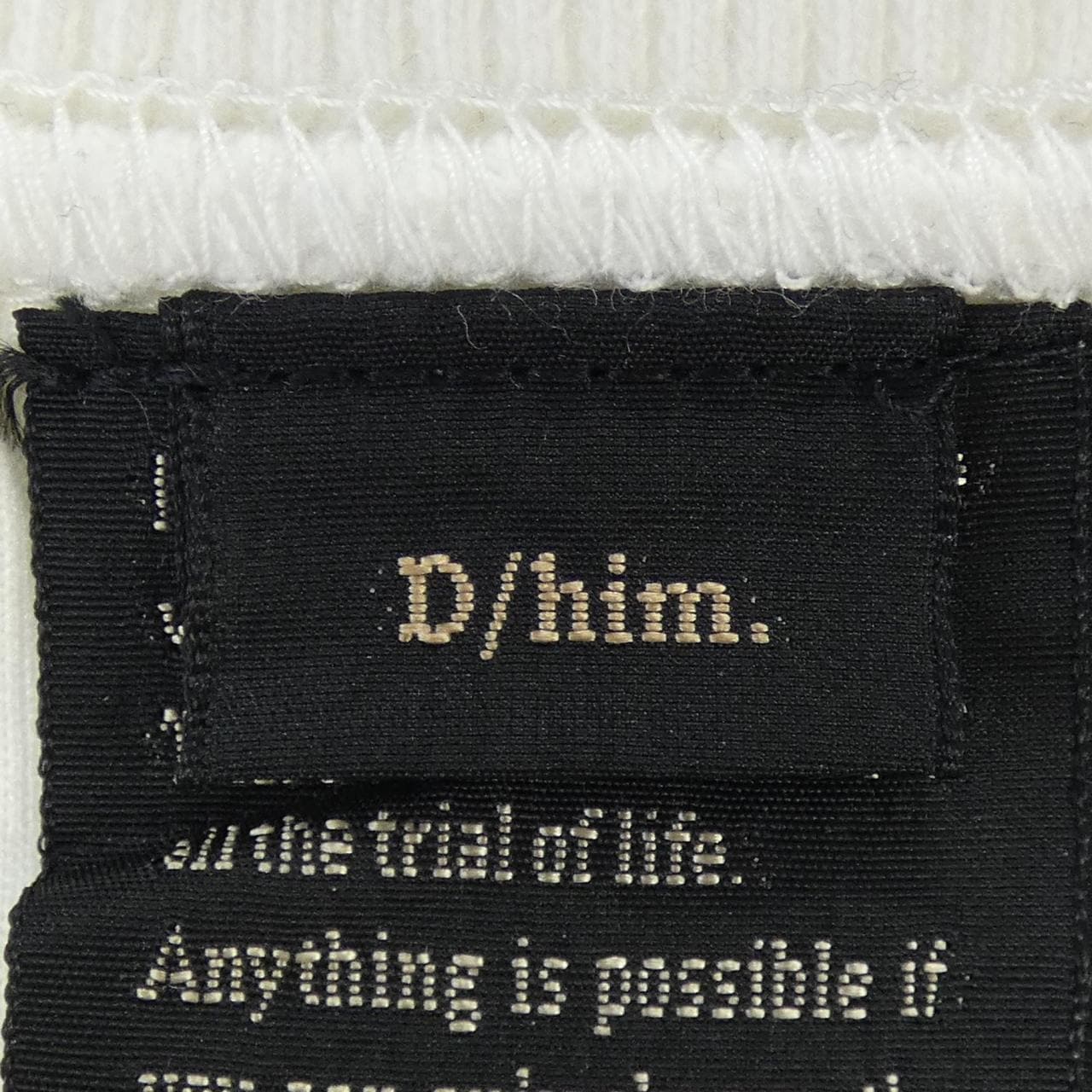 ダブルスタンダードヒム D/him 0708-471-233A スウェット