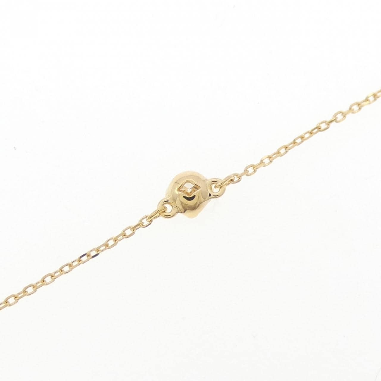 K18YG ダイヤモンド ネックレス 0.13CT