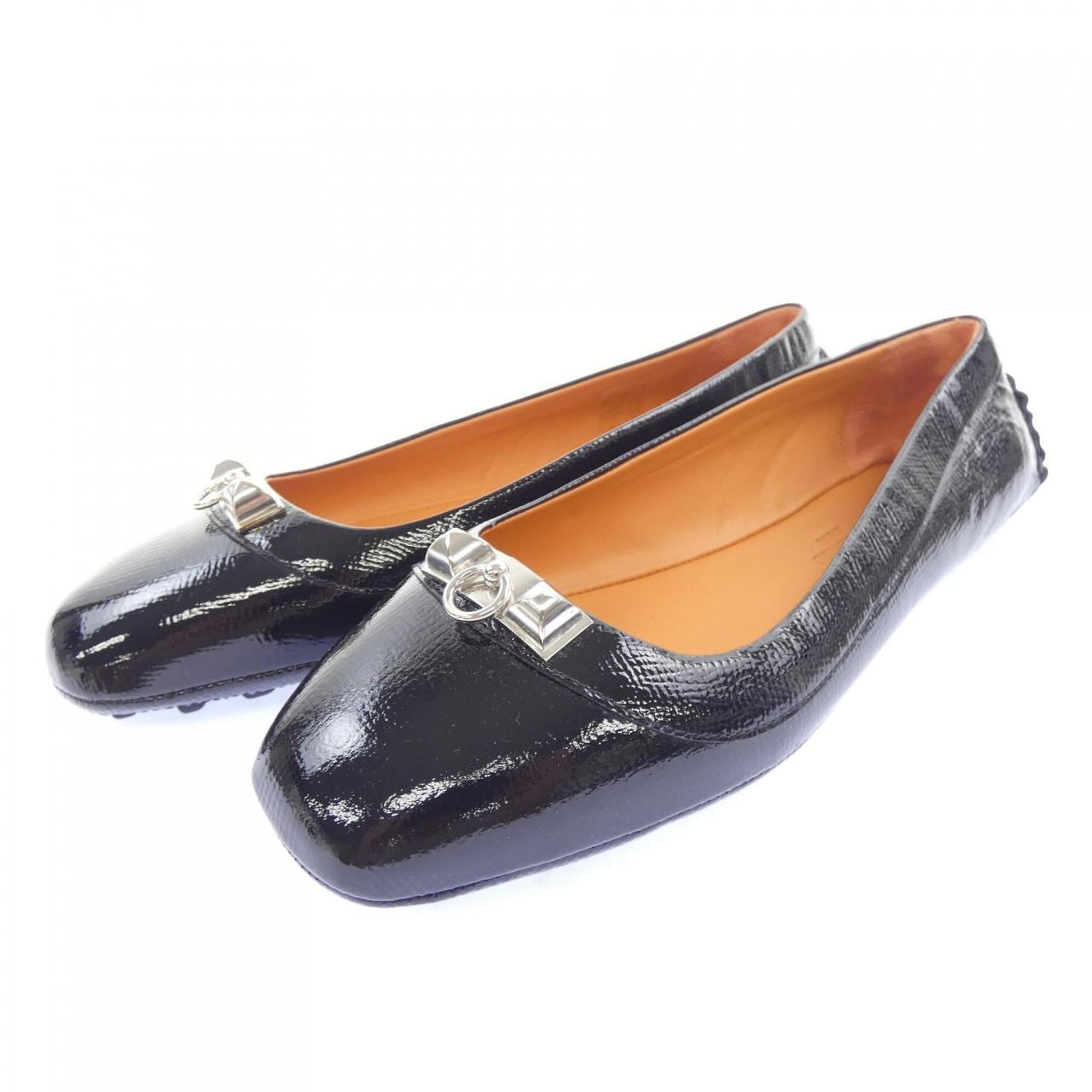 エルメス HERMES フラットシューズ
