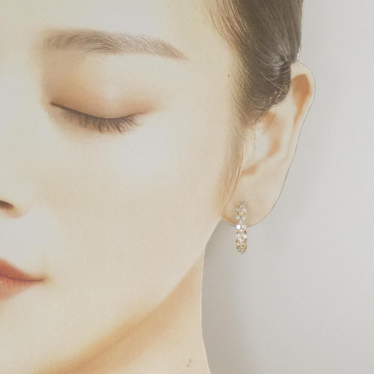 ポンテヴェキオ ダイヤモンド ピアス 1.04CT
