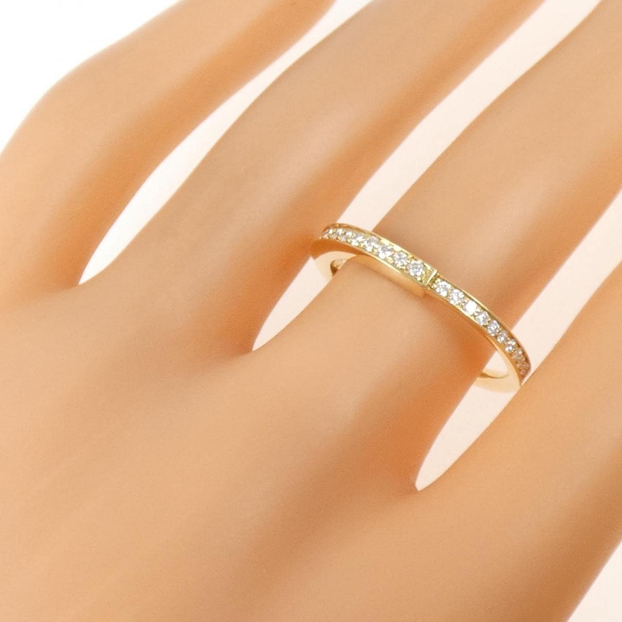 ティファニー ロック リング 0.40CT