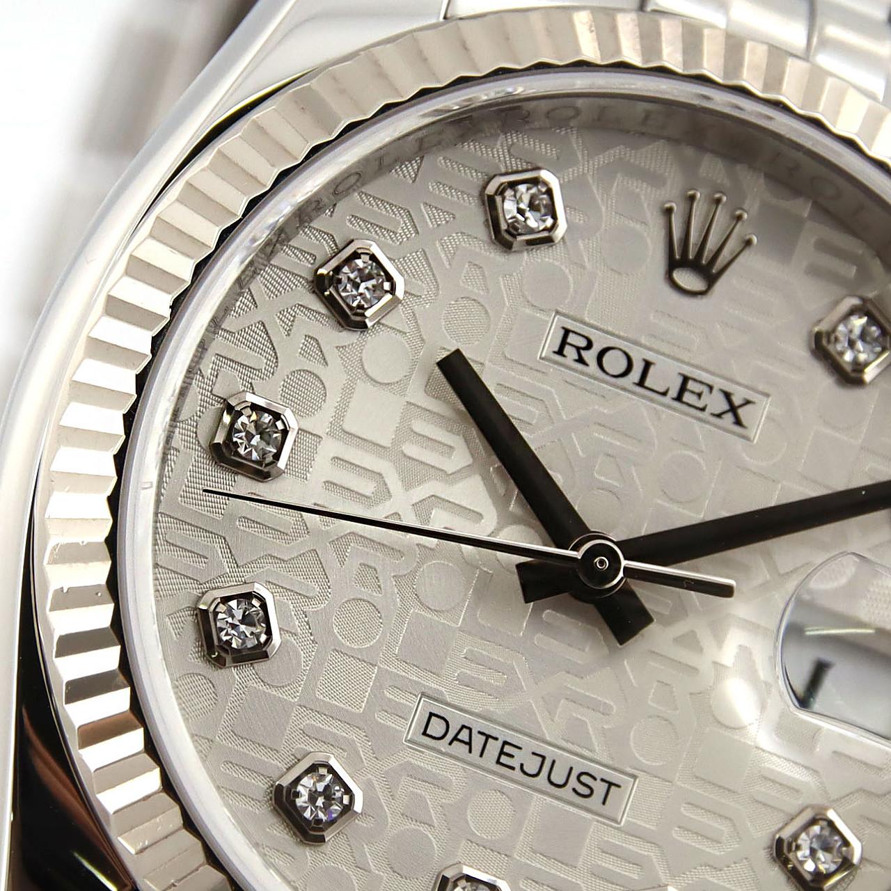 ROLEX Datejust 116234G SSxWG Automatic G number