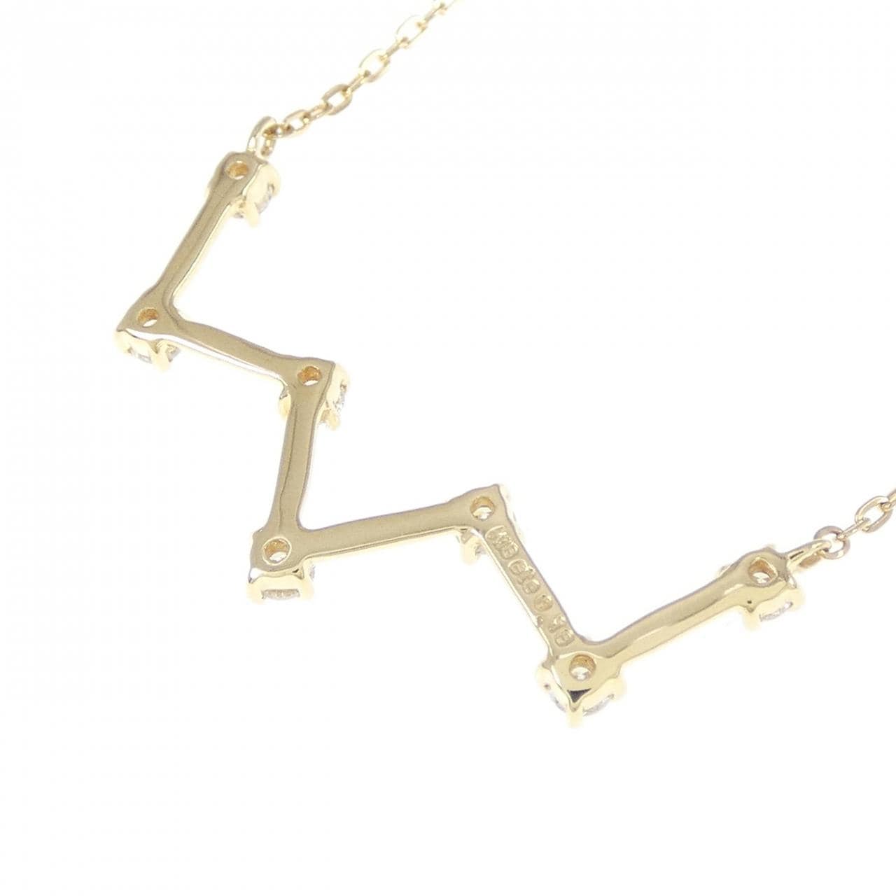 エテ ダイヤモンド ネックレス 0.18CT