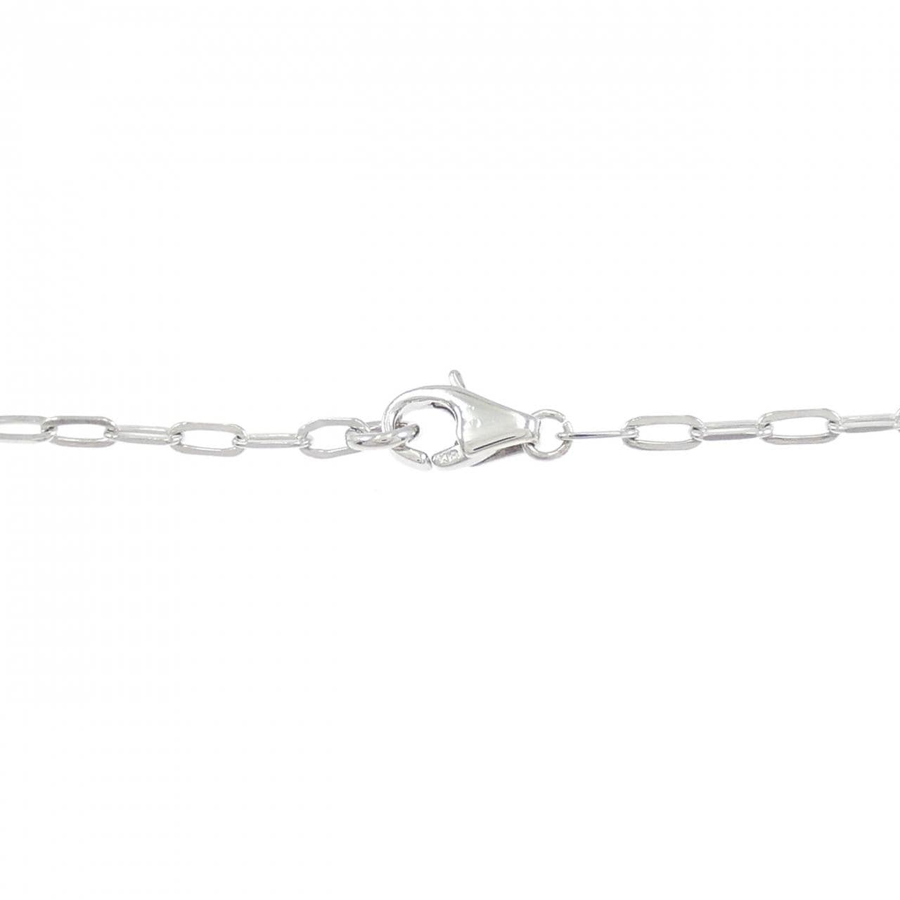 K18WG クロス ネックレス