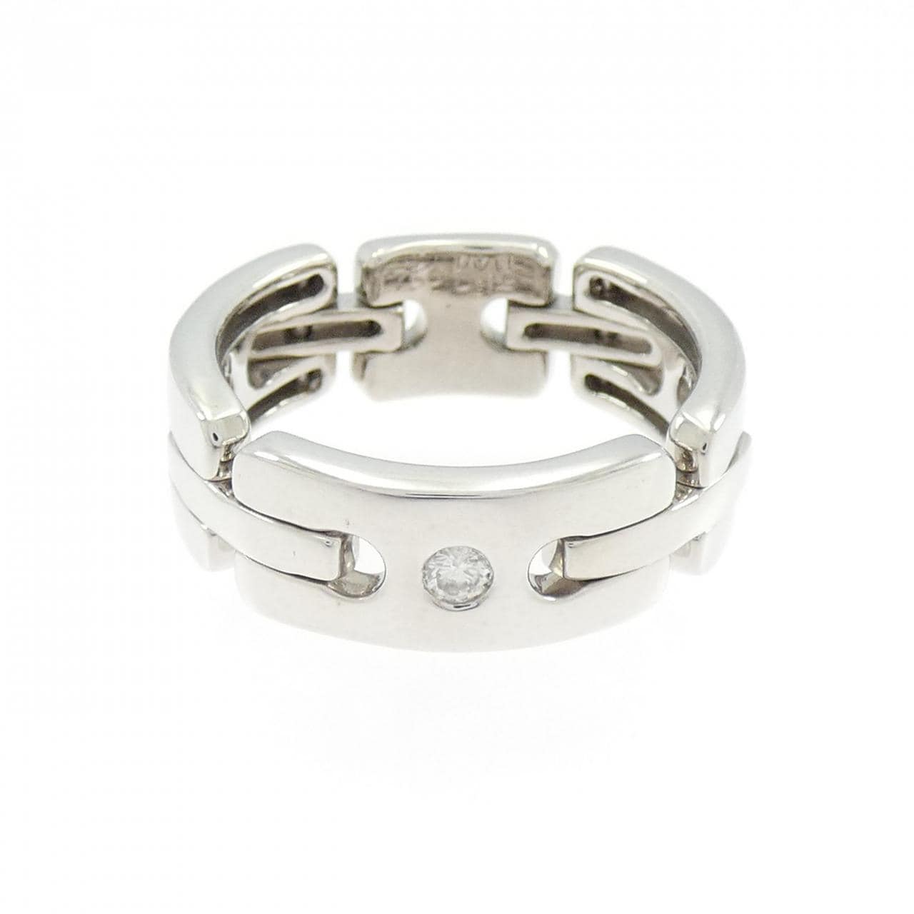 750WG ダイヤモンド リング 0.19CT