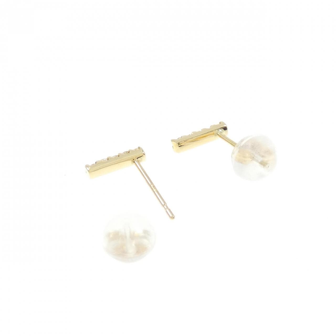 [新品] K18YG鑽石耳環 0.10CT