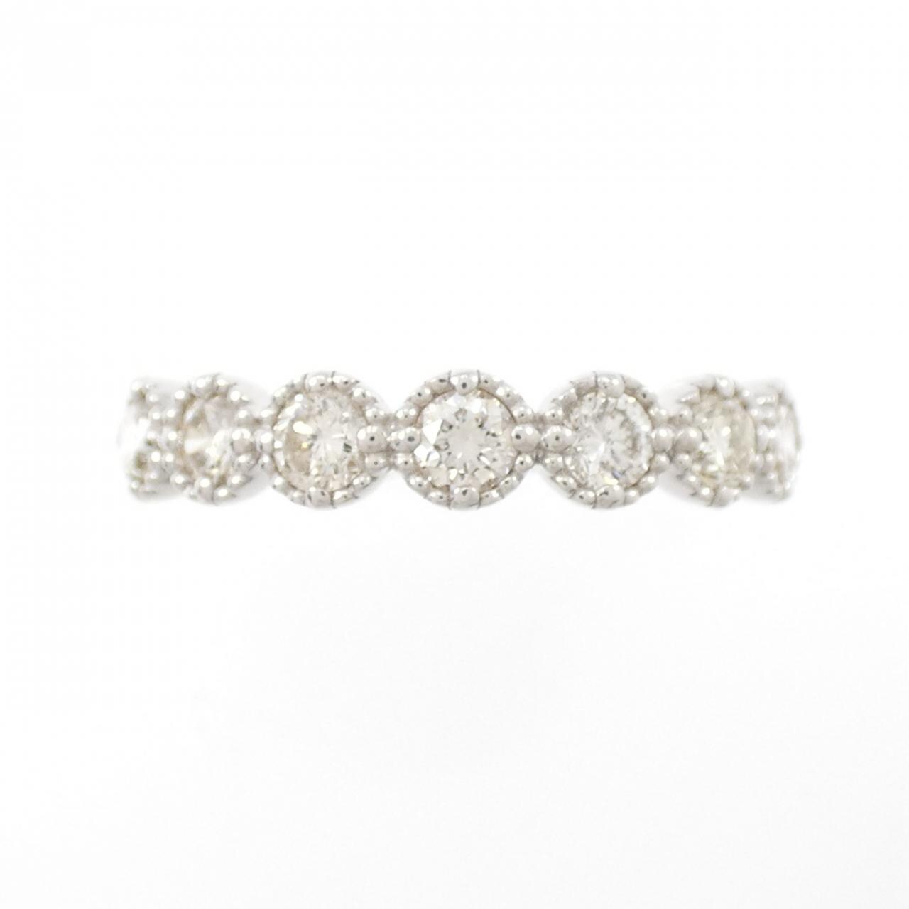 K18WG ダイヤモンド リング 0.58CT