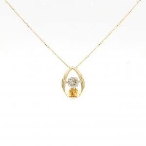 K18YG ダイヤモンド ネックレス 0.50CT