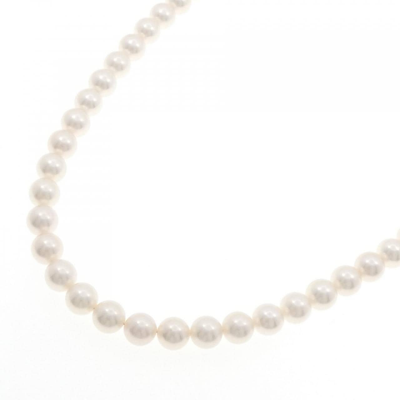シルバークラスプ アコヤパール ネックレス 7-7.5mm