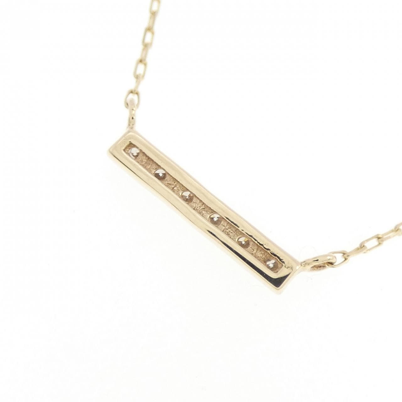 K10YG ダイヤモンド ネックレス 0.10CT