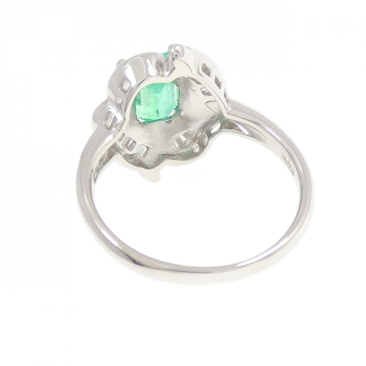 PT900 エメラルド リング 1.26CT