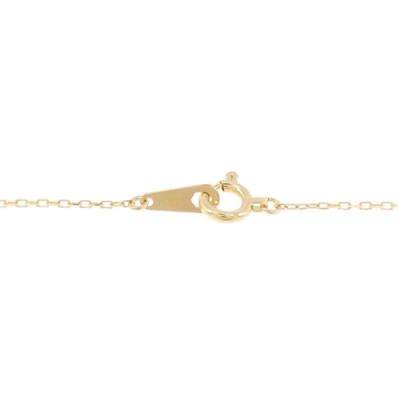 K18YG ダイヤモンド ネックレス 0.02CT